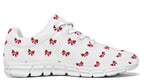 Ribbon Red on White
