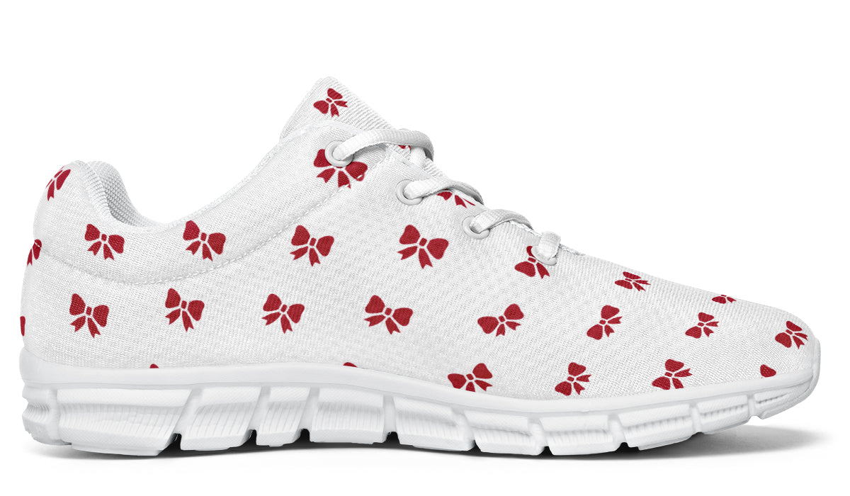 Ribbon Red on White