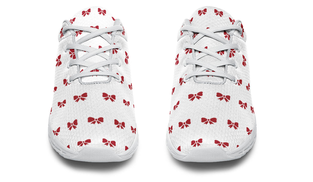 Ribbon Red on White