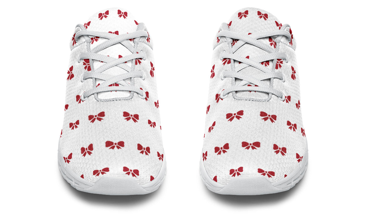 Ribbon Red on White