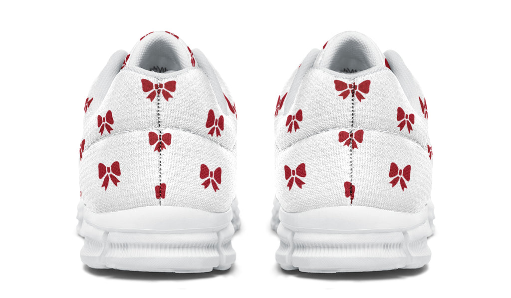 Ribbon Red on White