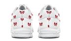Ribbon Red on White