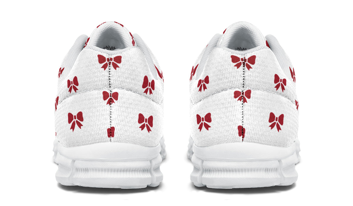 Ribbon Red on White