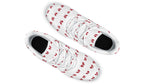 Ribbon Red on White