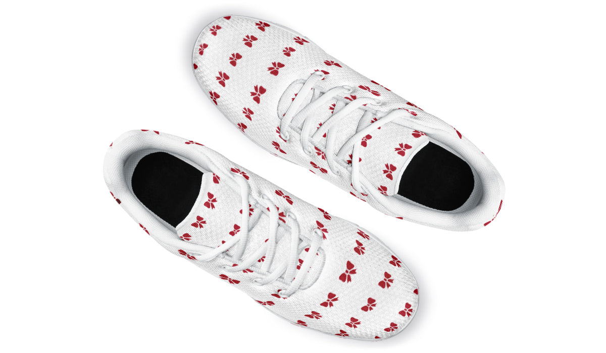Ribbon Red on White