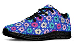 Royal Blue Retro Daisies