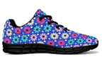 Royal Blue Retro Daisies