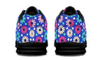Royal Blue Retro Daisies