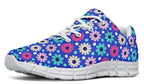 Royal Blue Retro Daisies