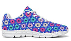 Royal Blue Retro Daisies