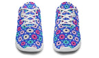 Royal Blue Retro Daisies