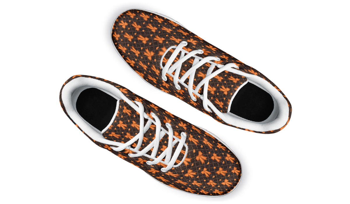 Tangerine Bows on Cocoa