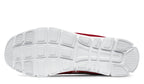 White Bows on Red