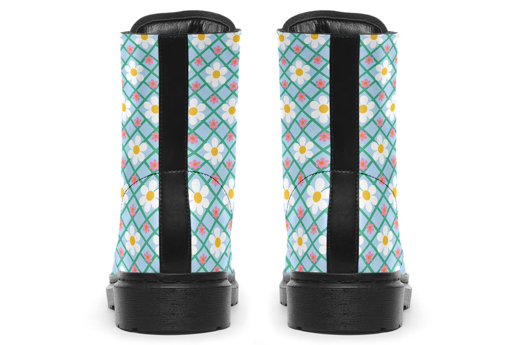 Blue Daisy Lattice