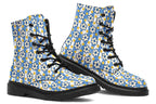Blue Daisy Stripe