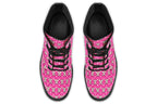 Cream Bows On Hot Pink