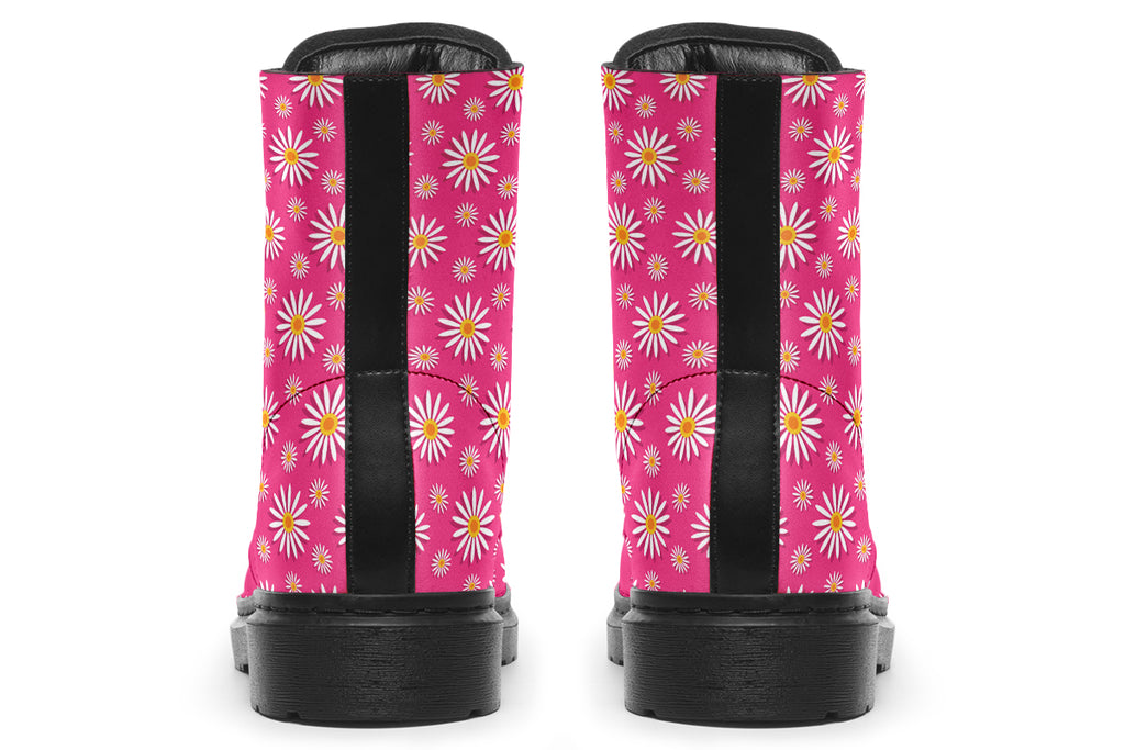 Daisies On Hot Pink