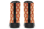 Daisies On Orange