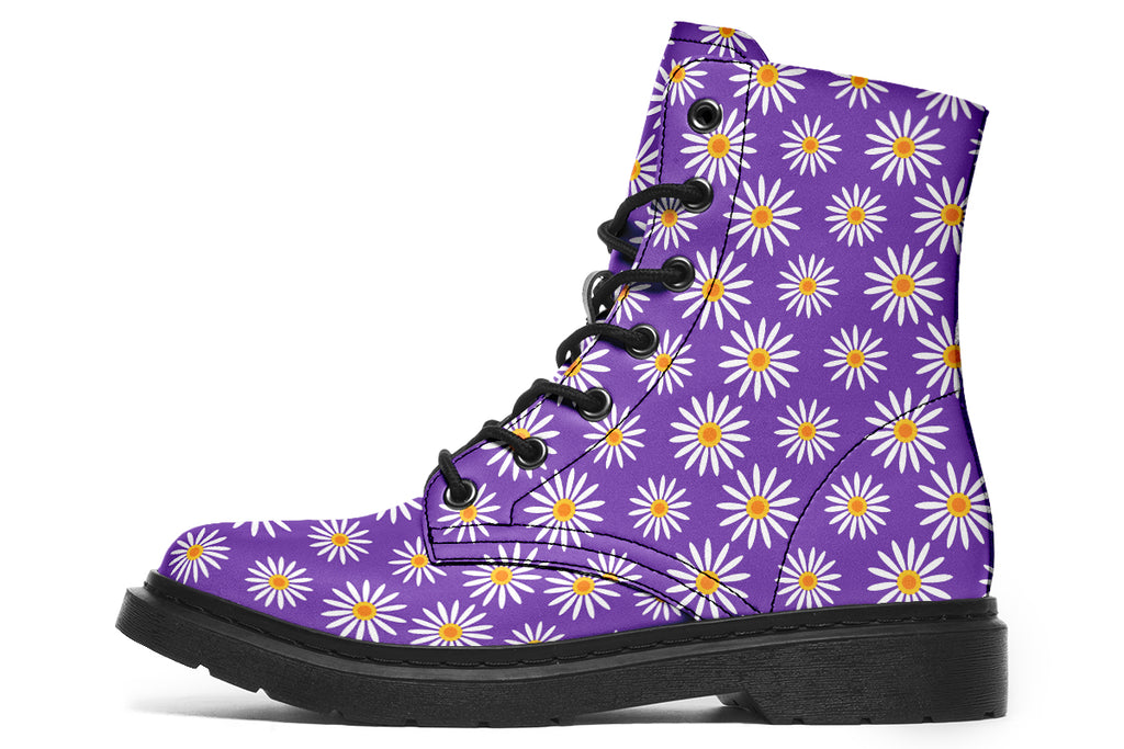 Daisies On Purple