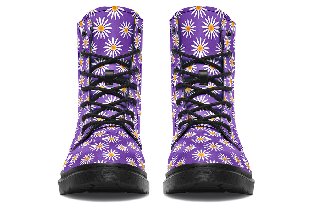Daisies On Purple