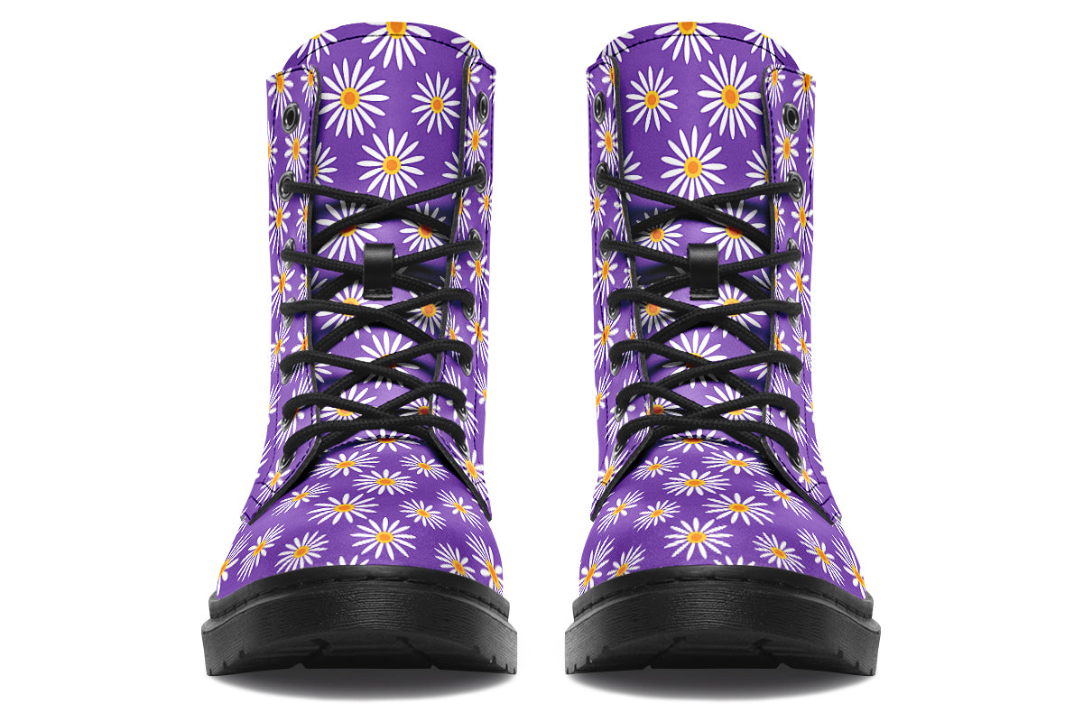 Daisies On Purple