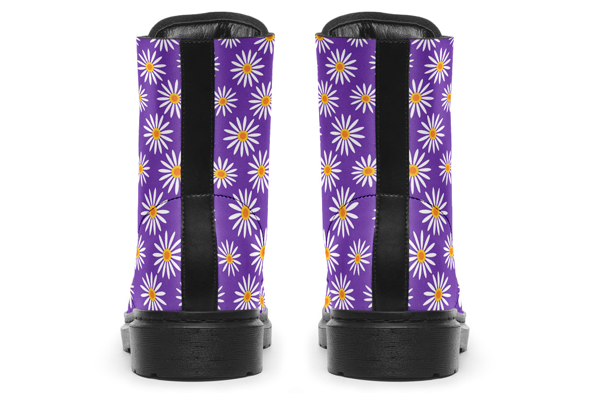 Daisies On Purple
