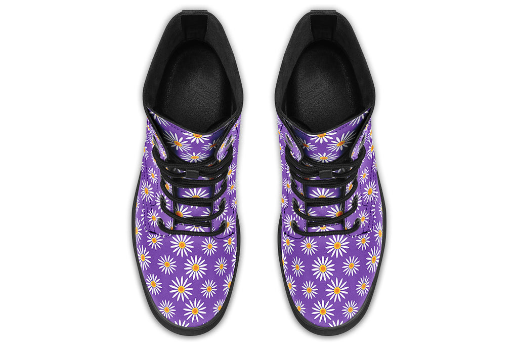 Daisies On Purple