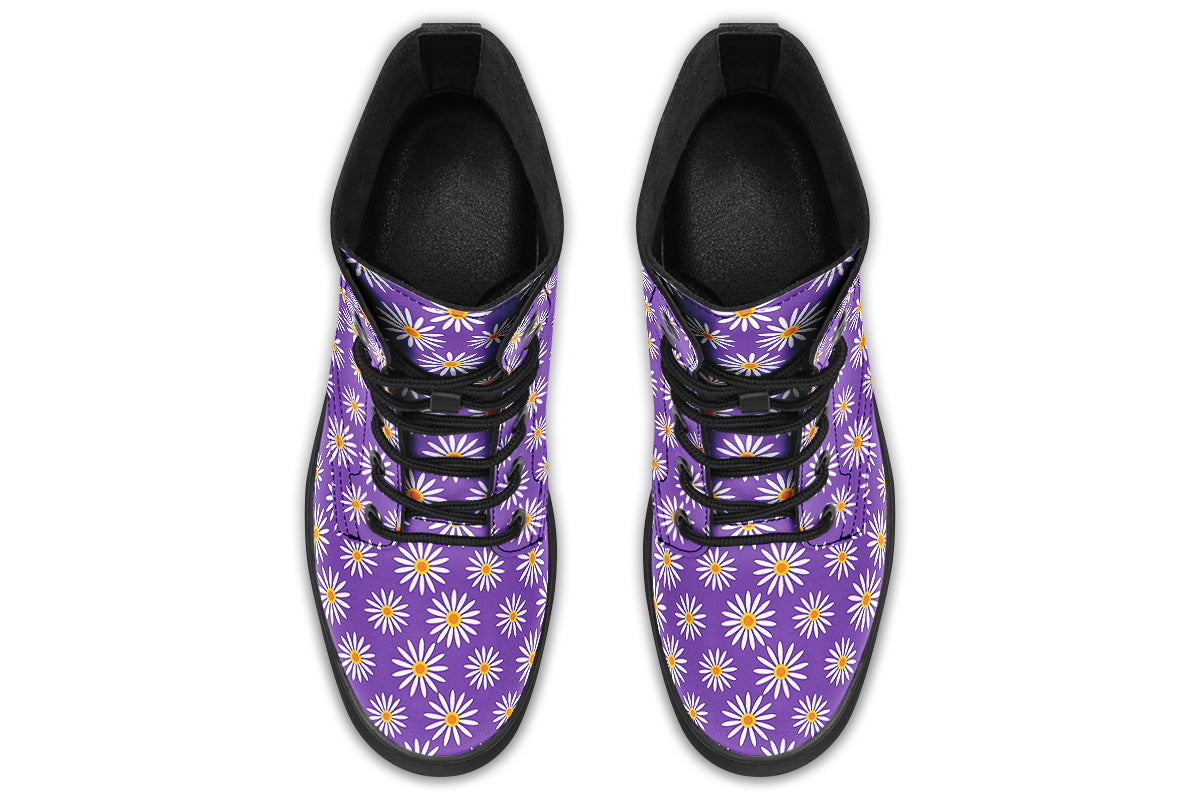 Daisies On Purple