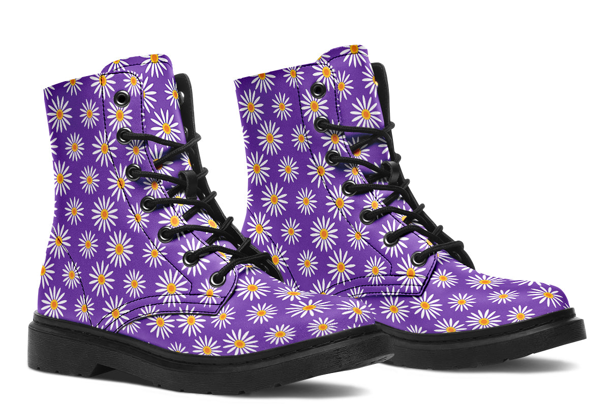 Daisies On Purple