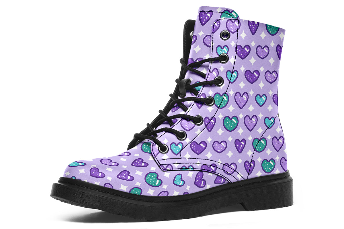 Glitter Hearts