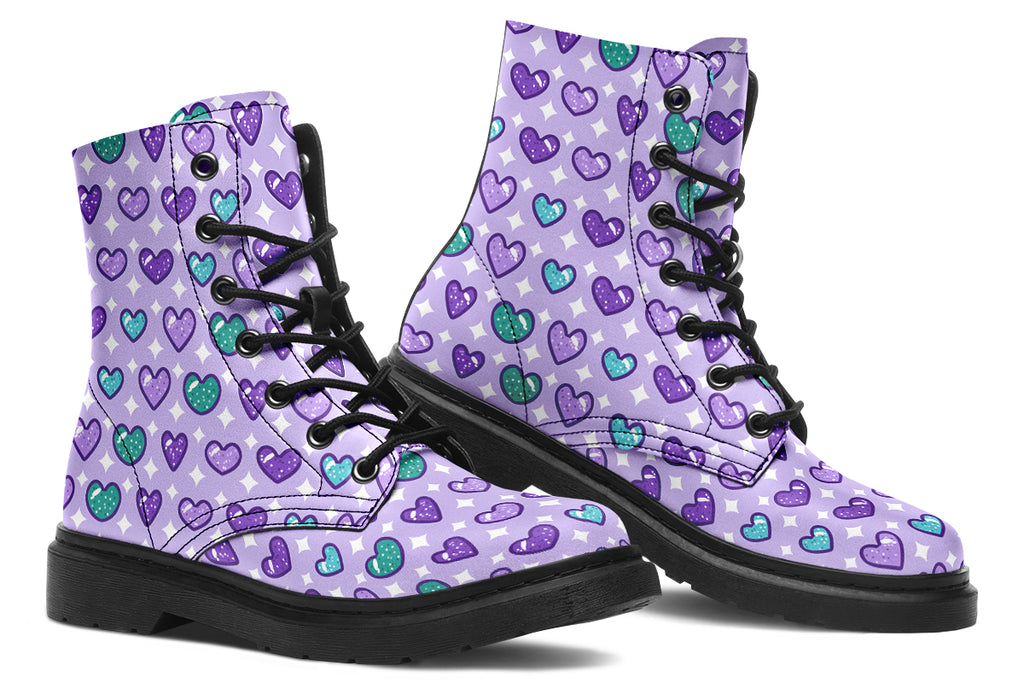 Glitter Hearts