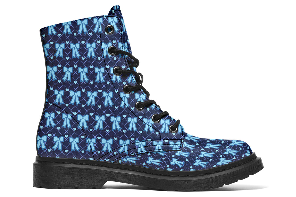 Ice Bows On Navy