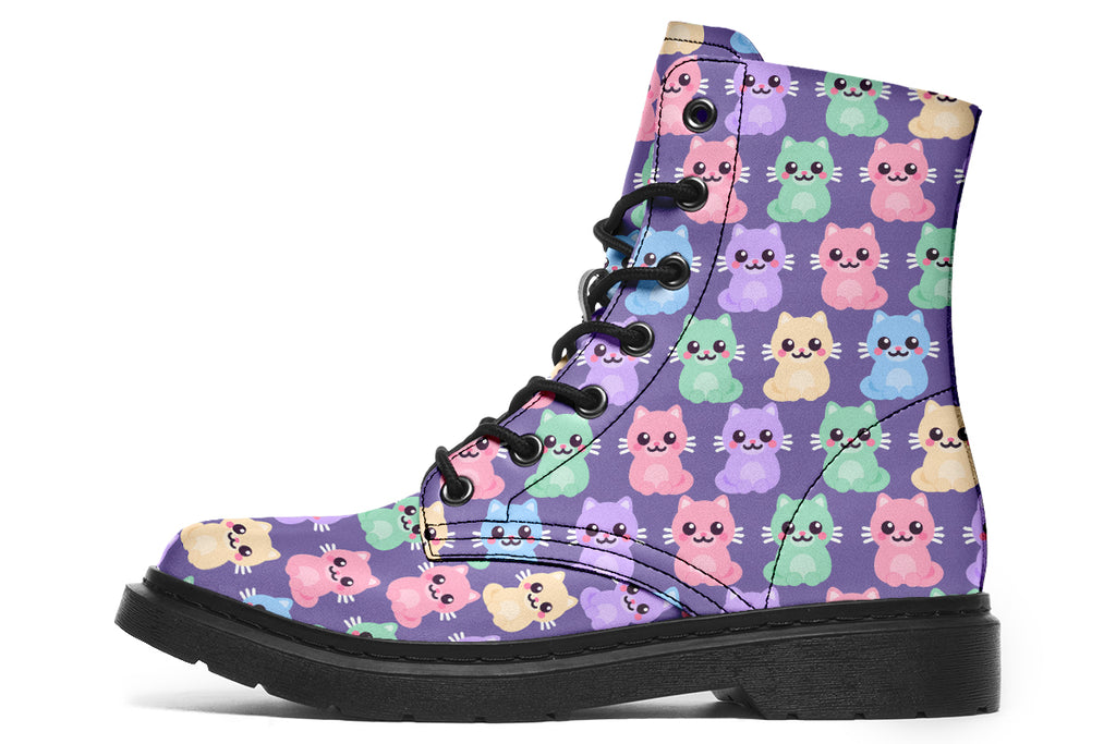Pastel Cat Stack