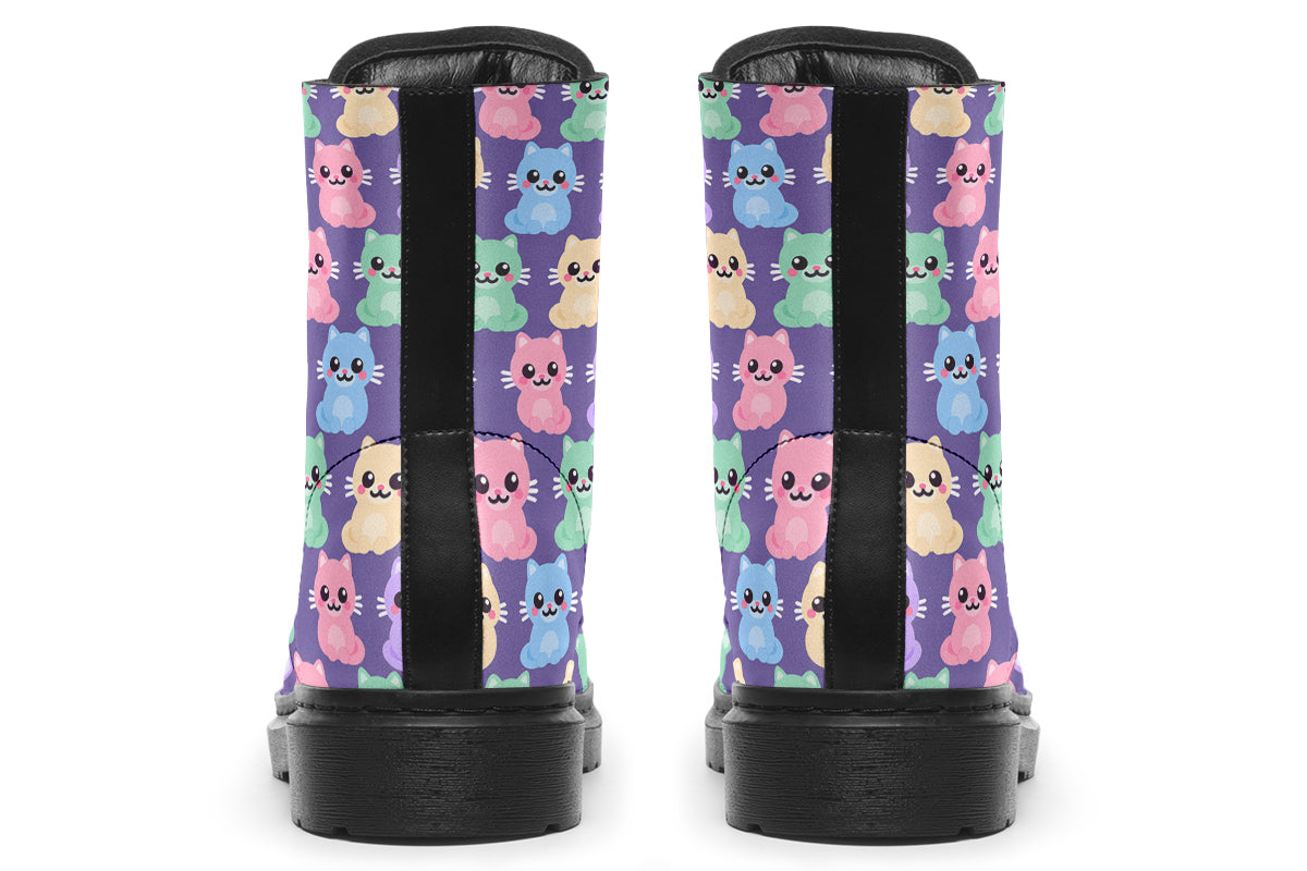 Pastel Cat Stack