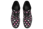 Pink And Black Flowers