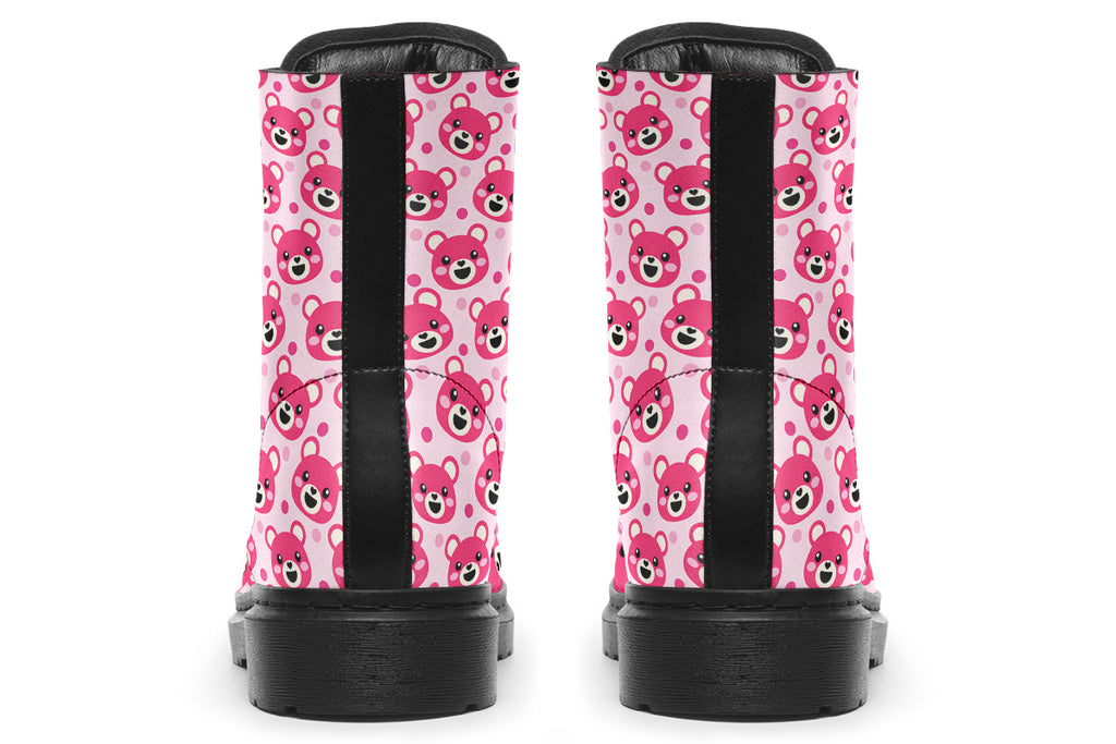Pink Bear Faces