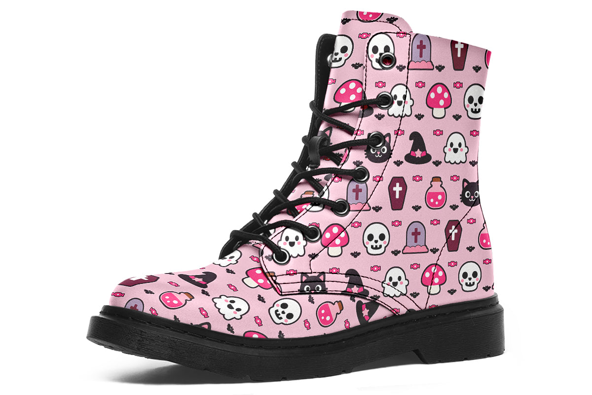 Pink Halloween Icons