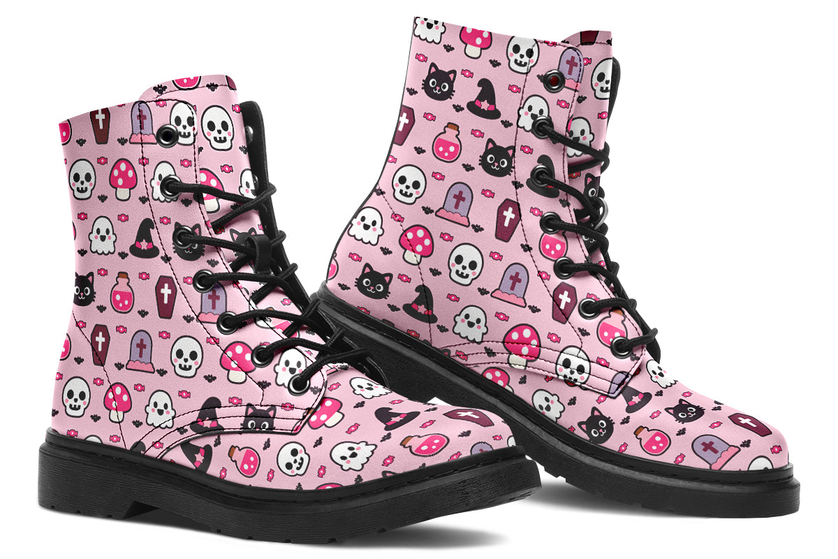 Pink Halloween Icons