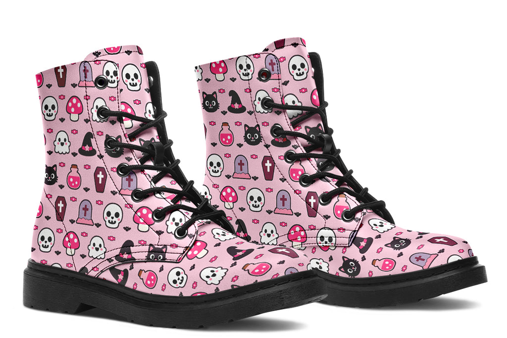 Pink Halloween Icons