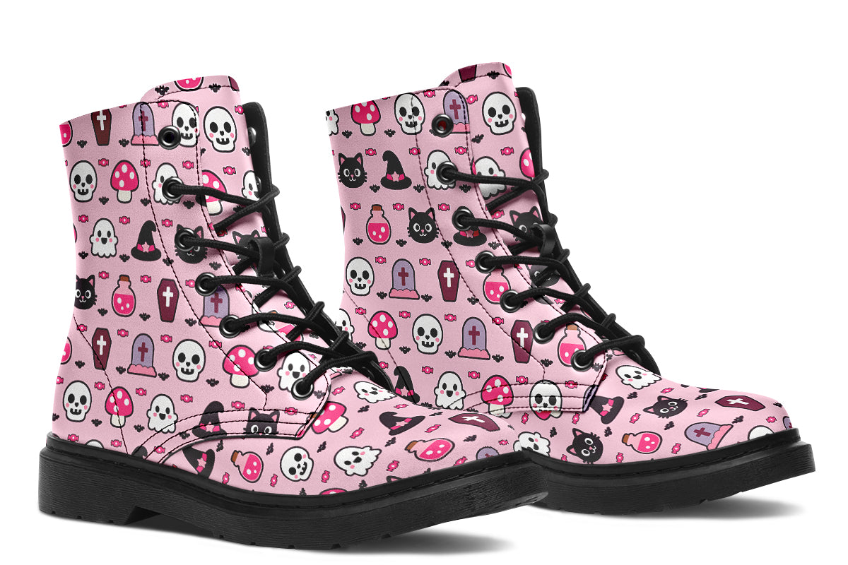 Pink Halloween Icons