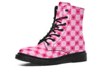 Pink Heart Check