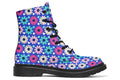 Royal Blue Retro Daisies