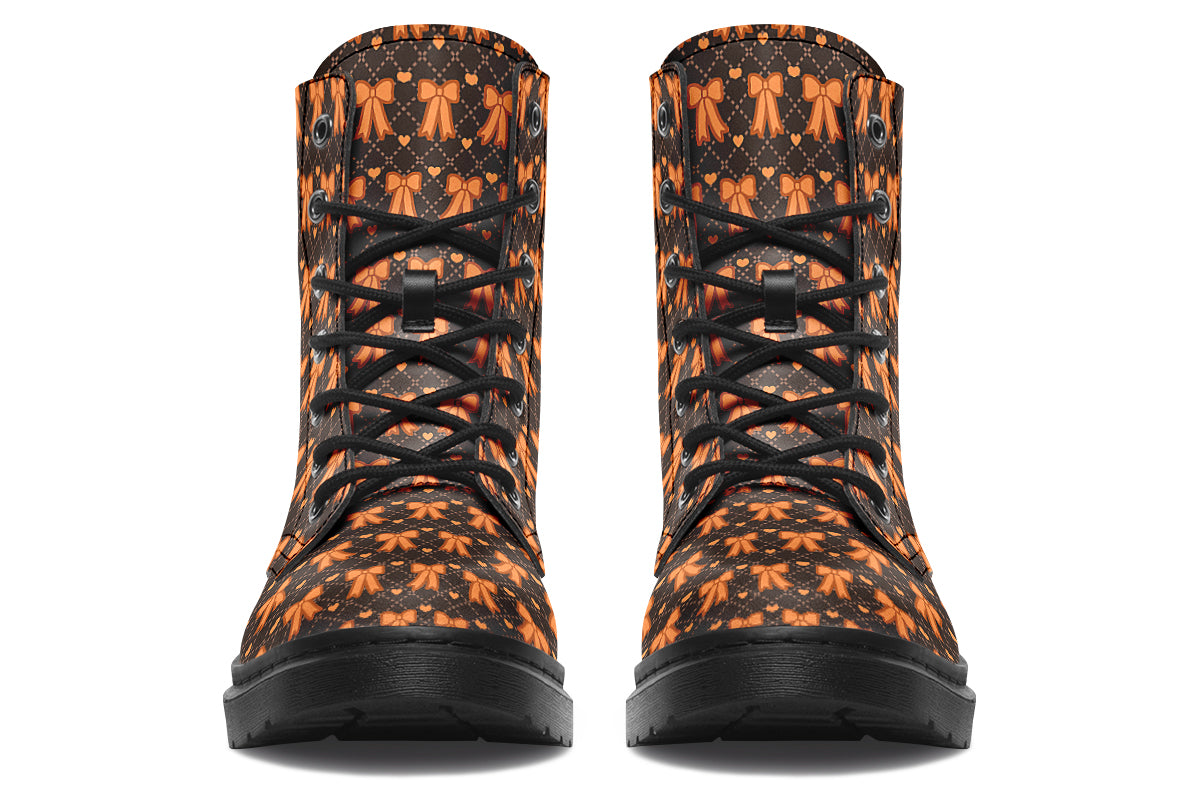 Tangerine Bows On Cocoa