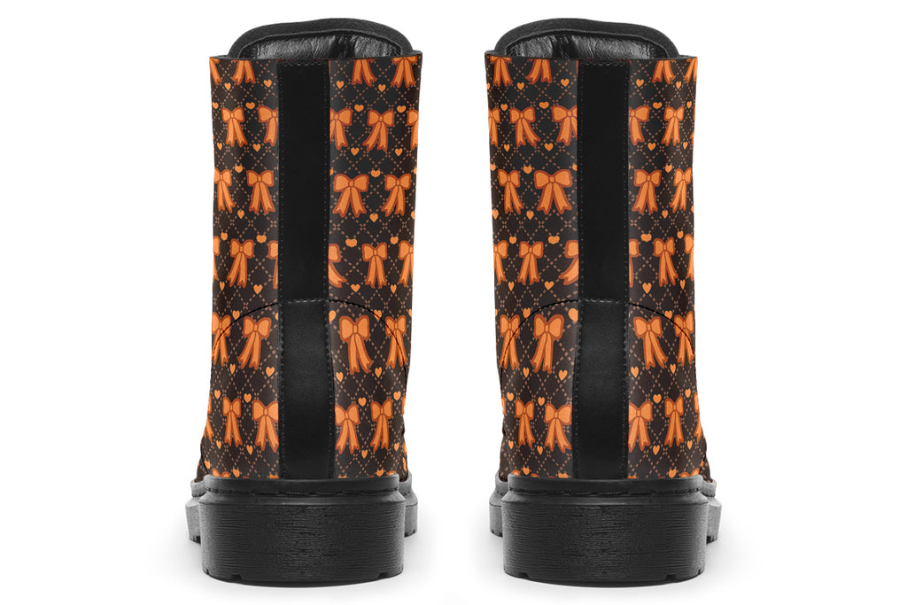 Tangerine Bows On Cocoa