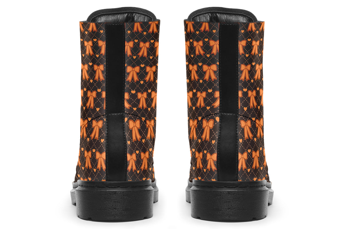 Tangerine Bows On Cocoa