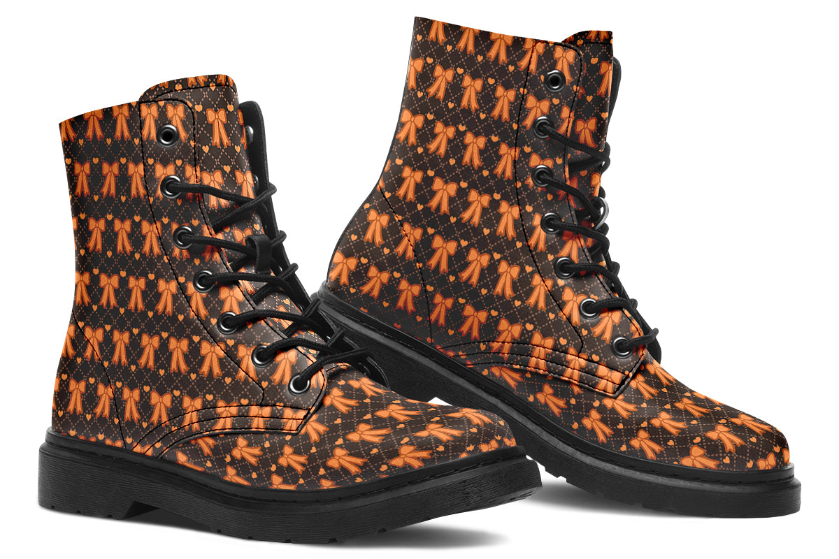 Tangerine Bows On Cocoa