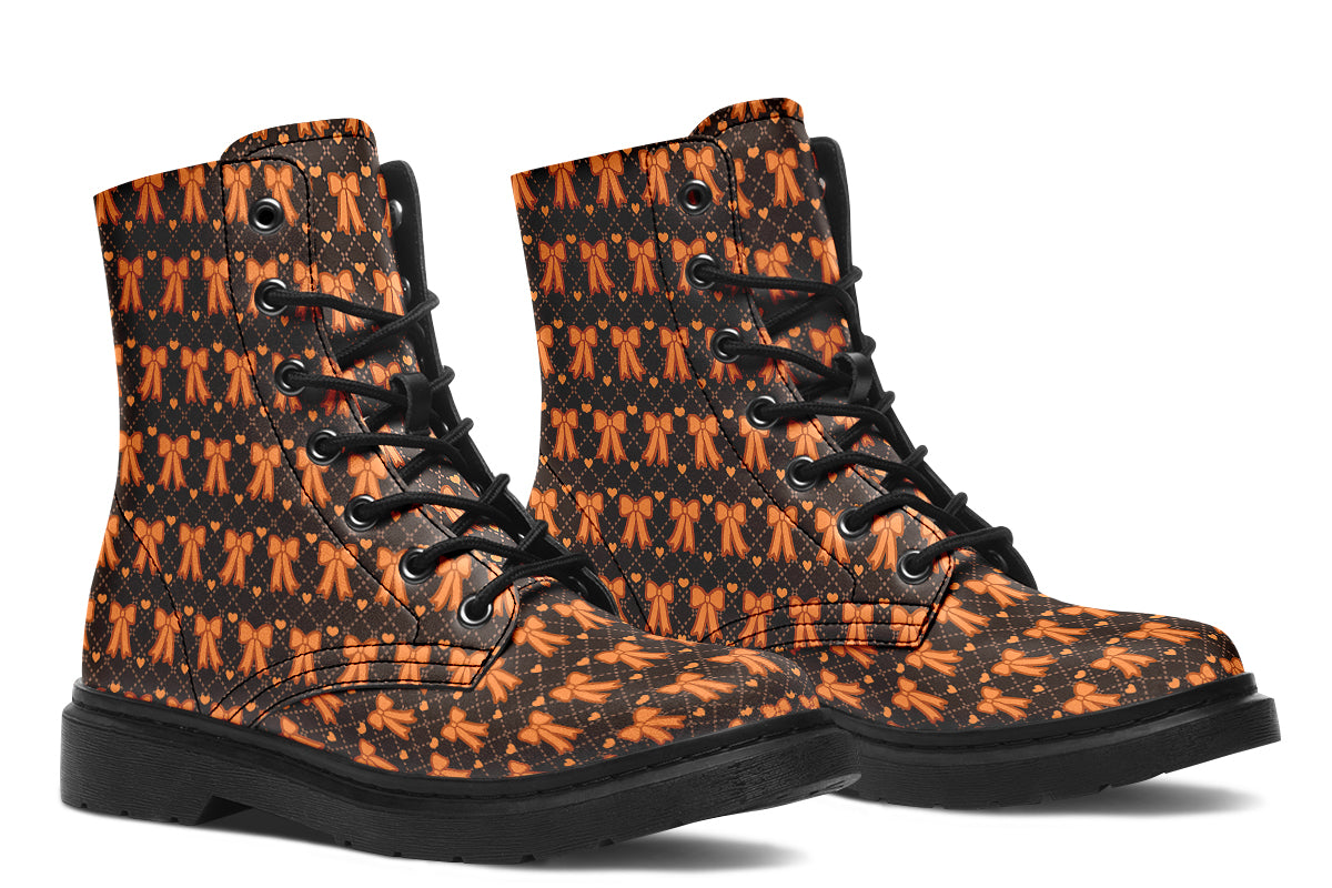 Tangerine Bows On Cocoa