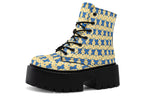 Cobalt Bows on Butter