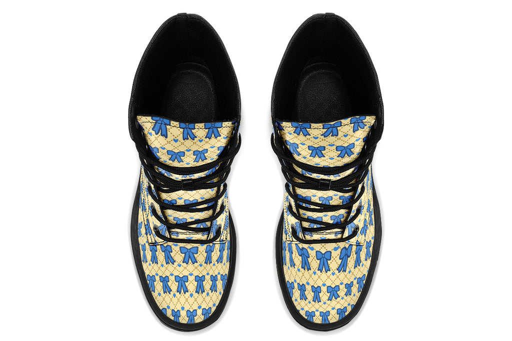Cobalt Bows on Butter