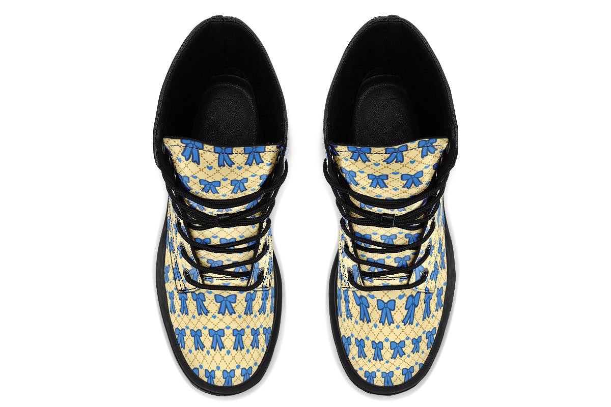 Cobalt Bows on Butter